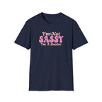 I'm Not Sassy I'm A Leader Retro Boho T-Shirt