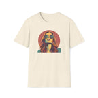 The "Sunset Muse" Retro Portrait T-Shirt