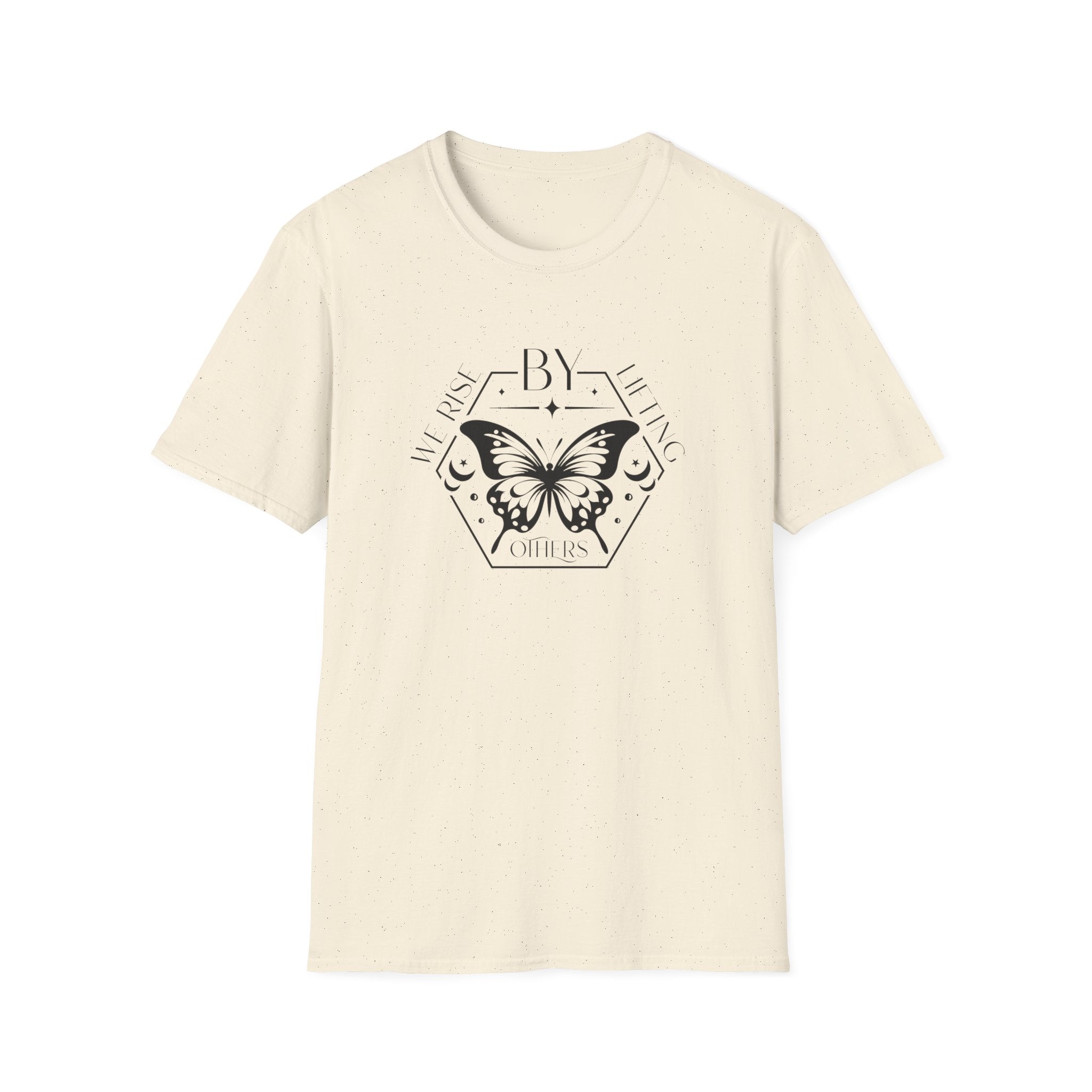 "We Rise" Celestial Butterfly Mantra T-Shirt