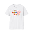 "Beautiful Day to Smile" Colorful Retro T-Shirt