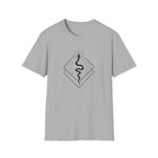 "Solar Serpent" Geometric Boho T-Shirt