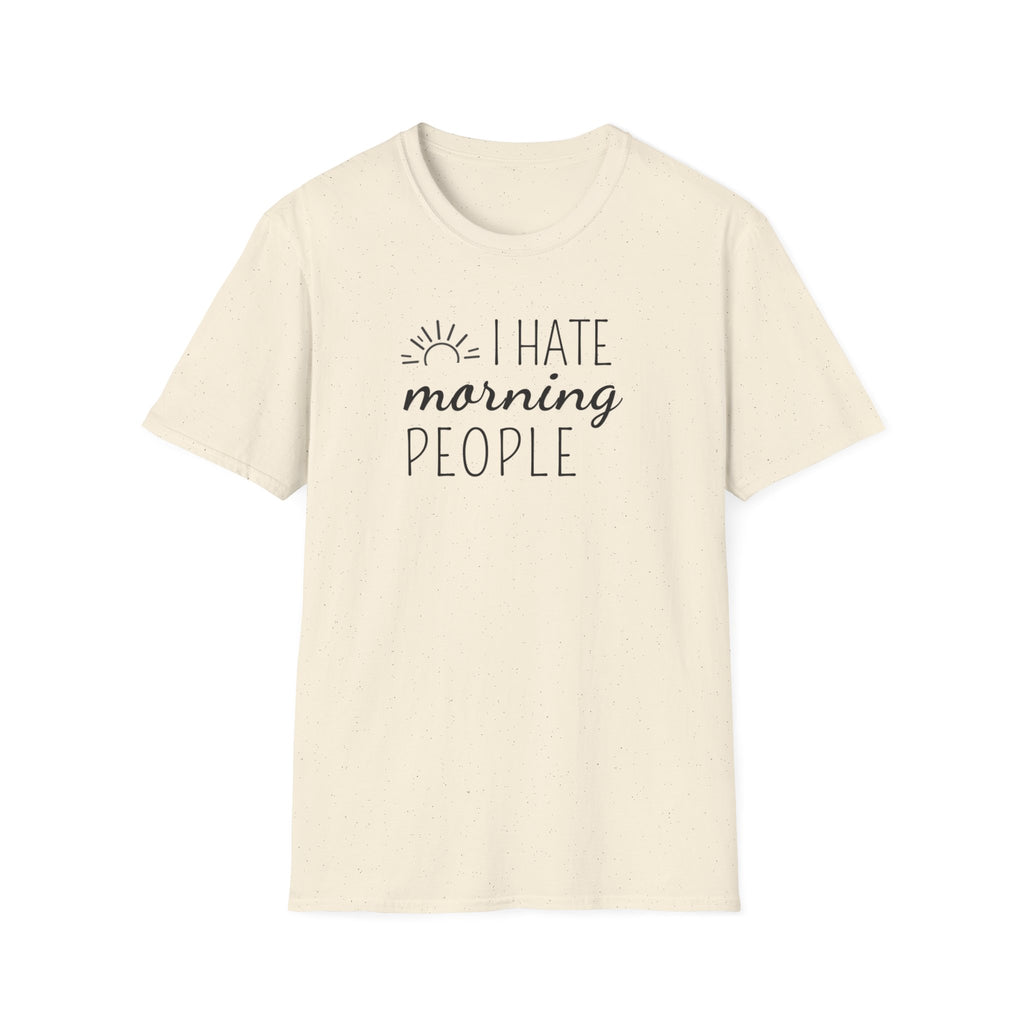 I Hate Morning People Boho T-Shirt
