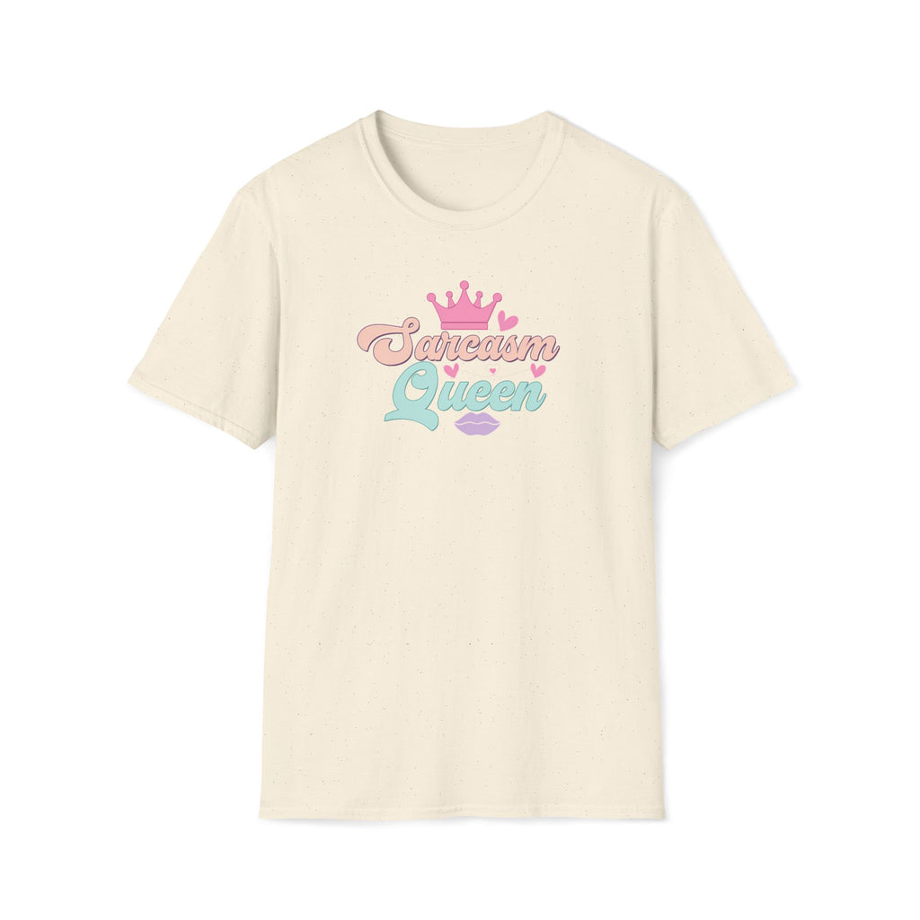 Sarcasm Queen Retro Graphic T-Shirt