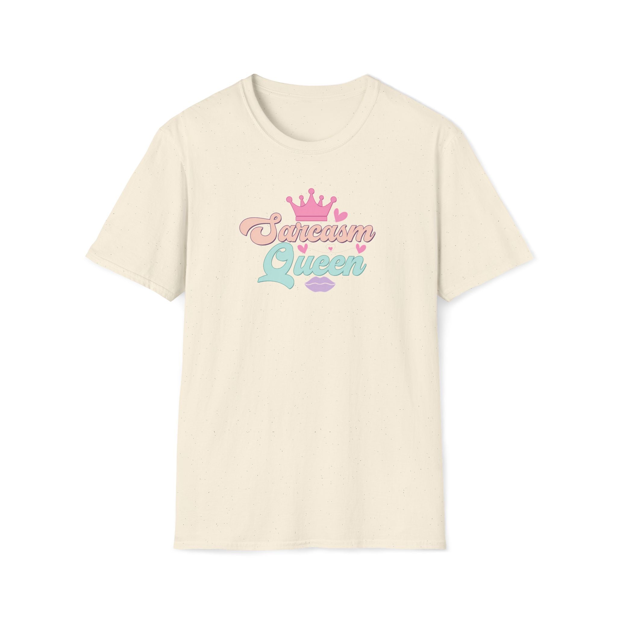 Sarcasm Queen Retro Graphic T-Shirt