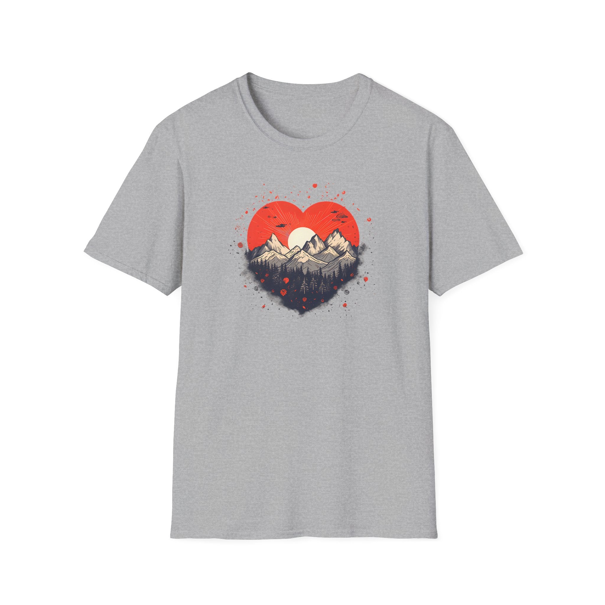 "Heart of the Mountains" Graphic T-Shirt