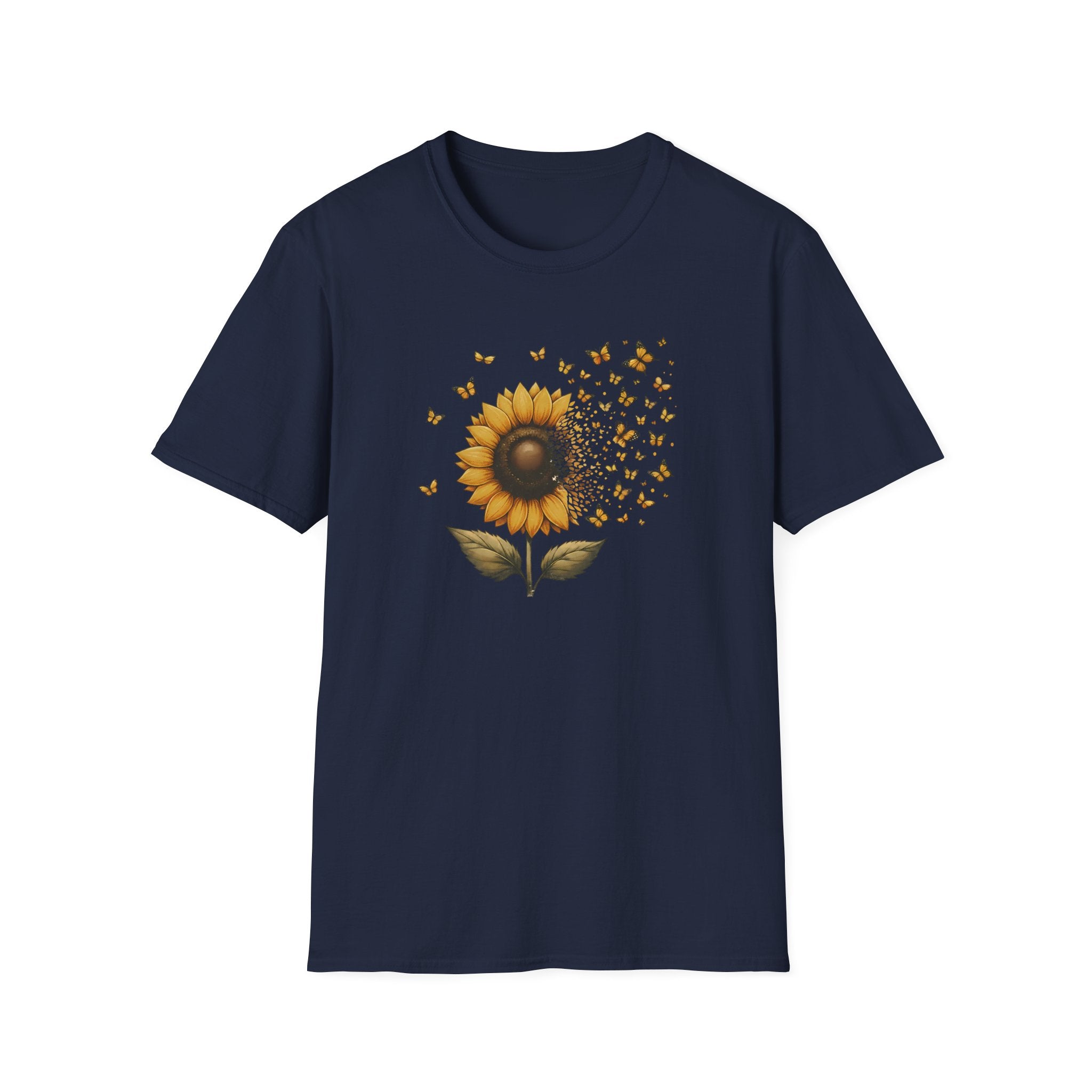 Sunflower Butterfly Transformation T-Shirt