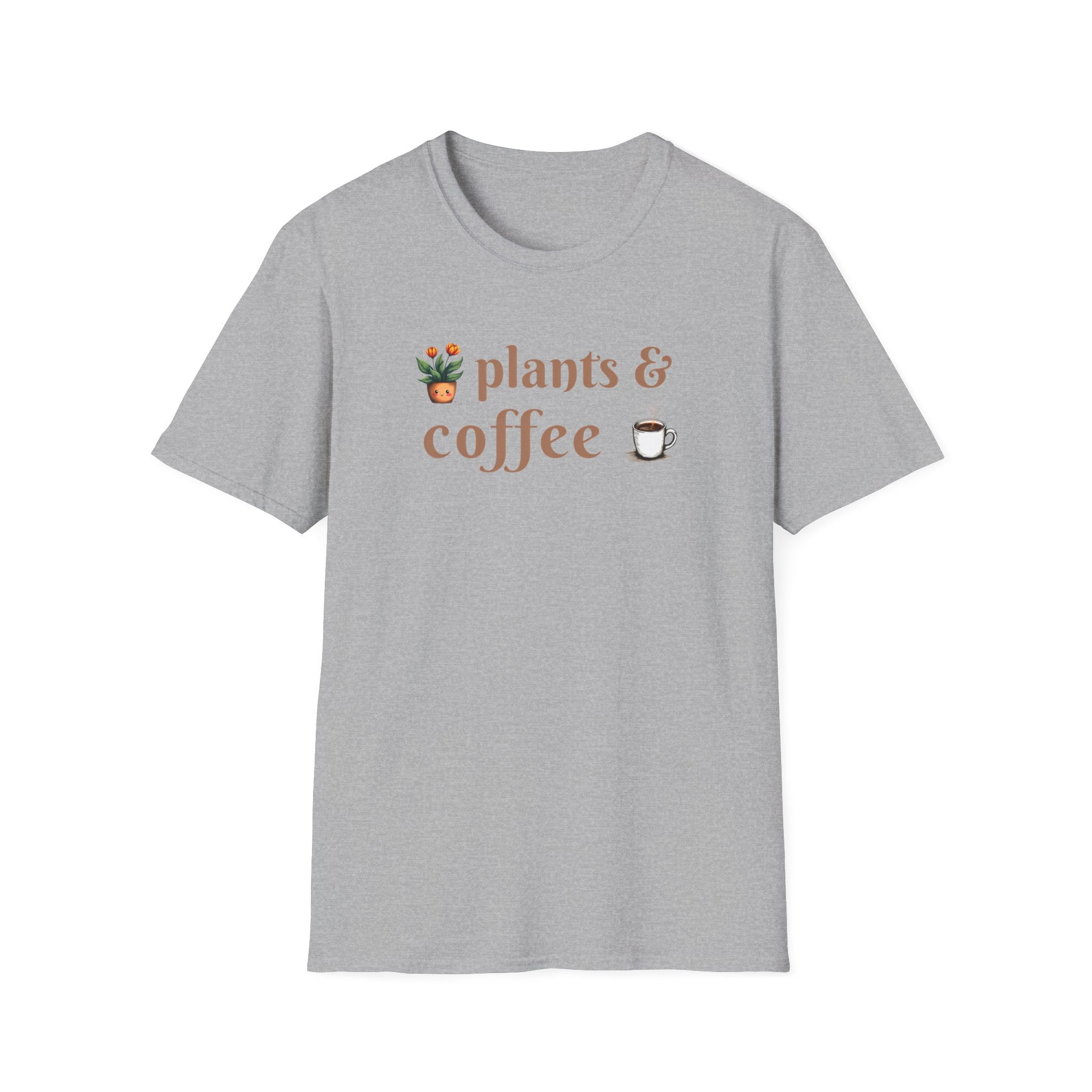 "Plants & Coffee" Graphic T-Shirt