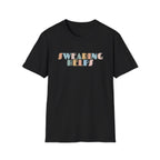 "Swearing Helps" Retro Pastel T-Shirt