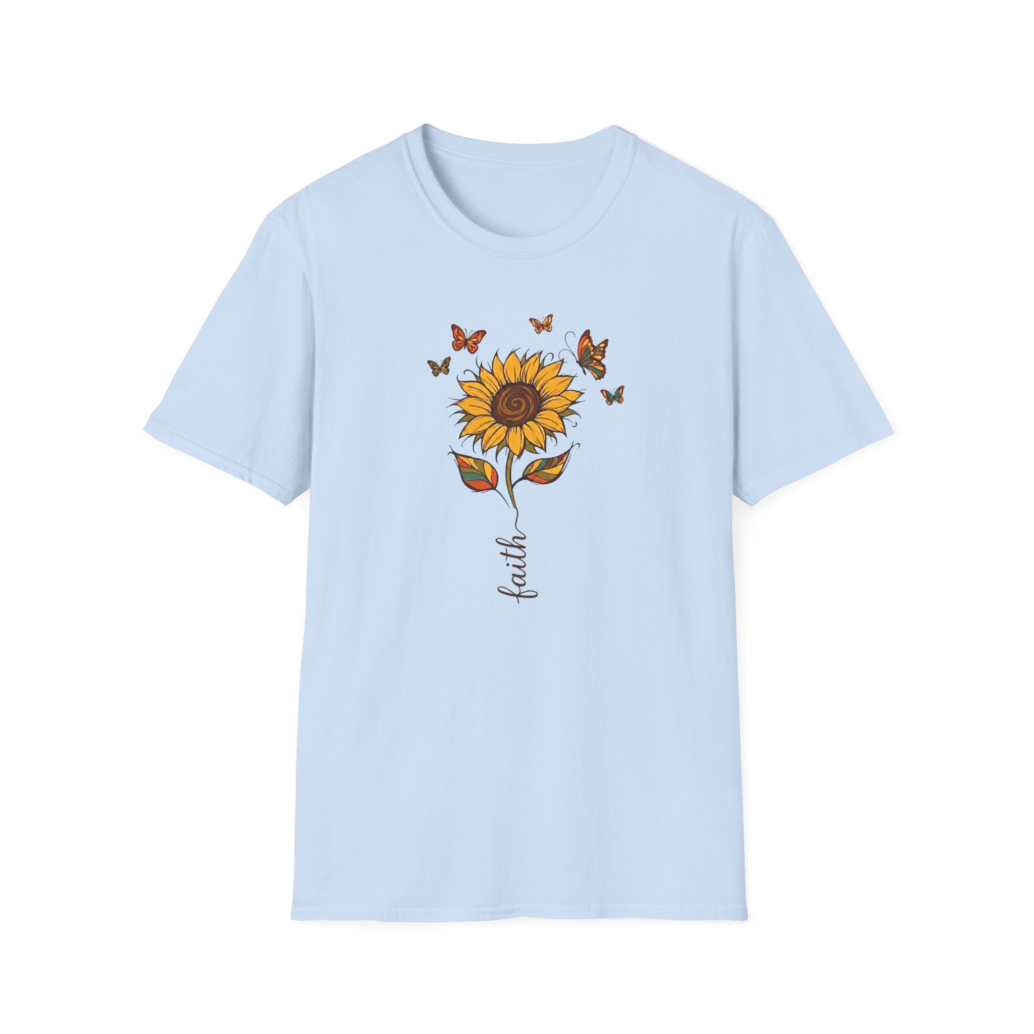 Faith & Sunflower Graphic T-Shirt