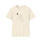 Celestial Goddess Line Art T-Shirt
