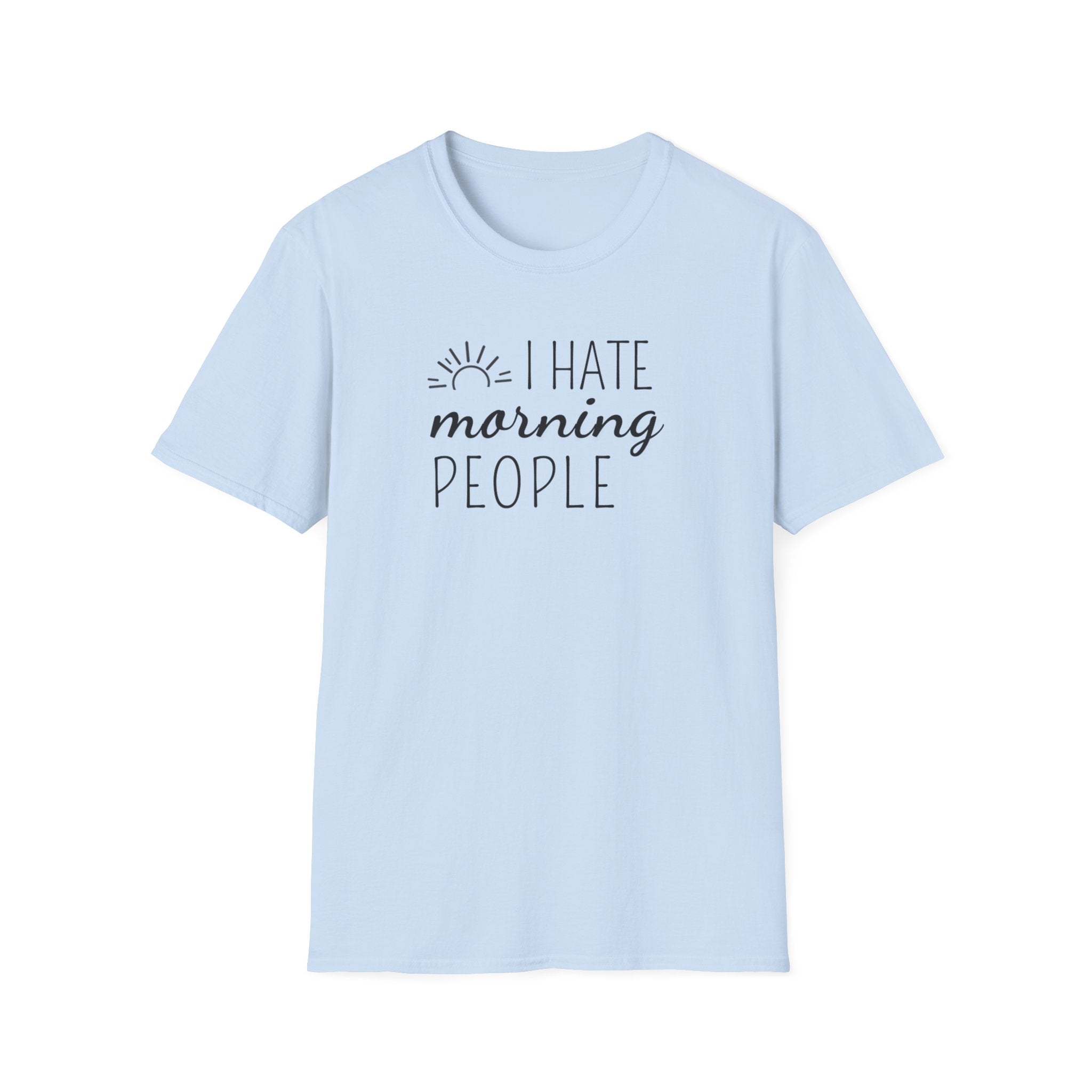 I Hate Morning People Boho T-Shirt