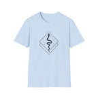 "Solar Serpent" Geometric Boho T-Shirt