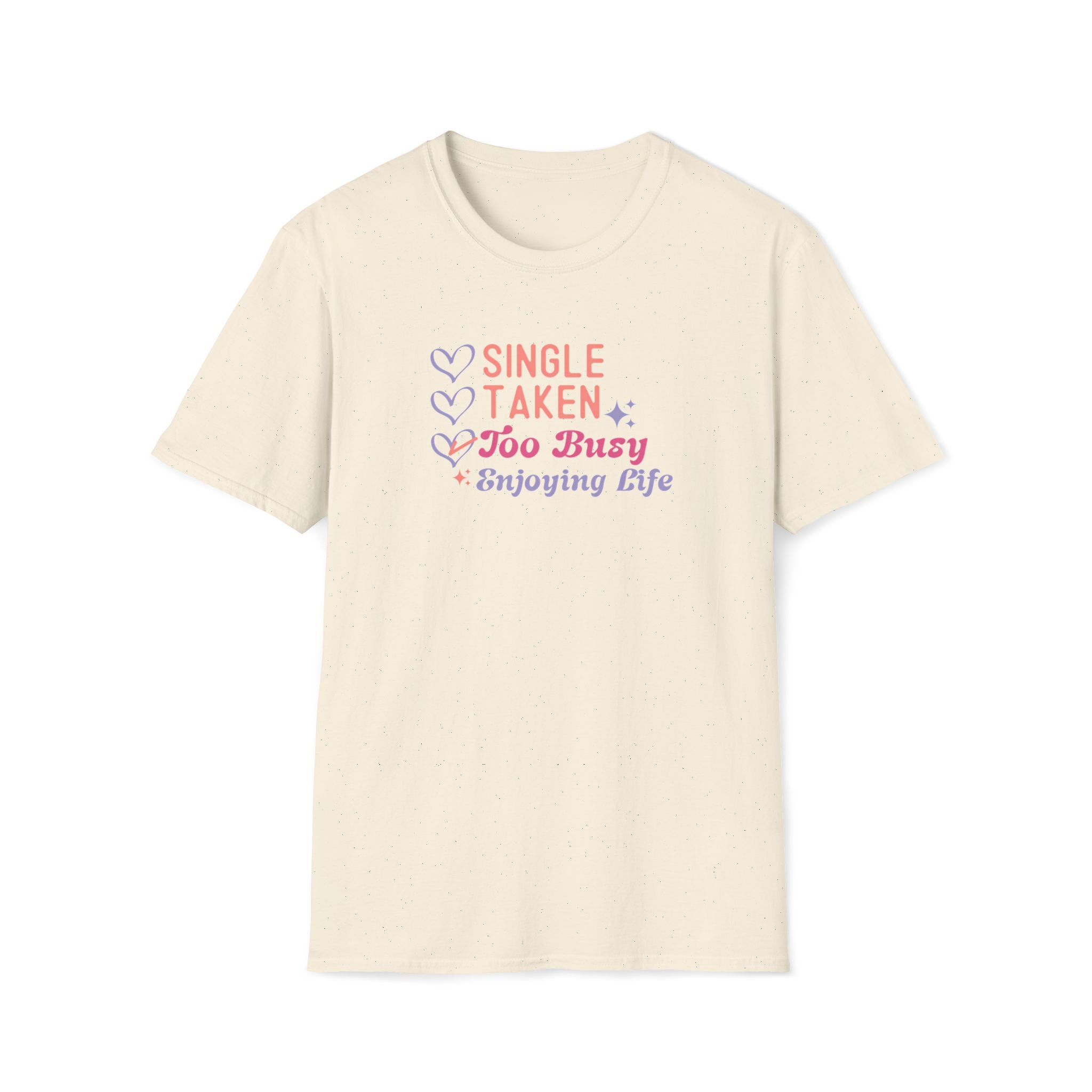 Too Busy Enjoying Life Boho T-Shirt