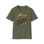 Edgy Sunflower T-Shirt