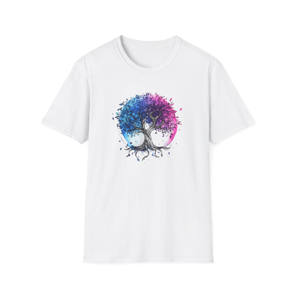 "Mystic Roots" Watercolor Tree of Life T-Shirt