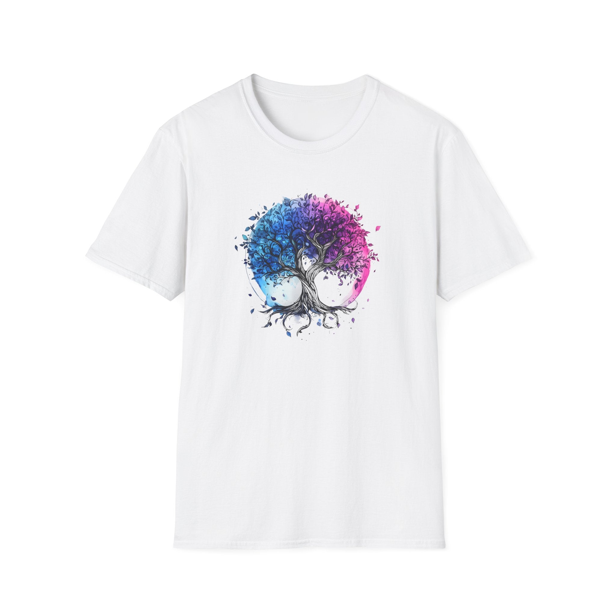 "Mystic Roots" Watercolor Tree of Life T-Shirt