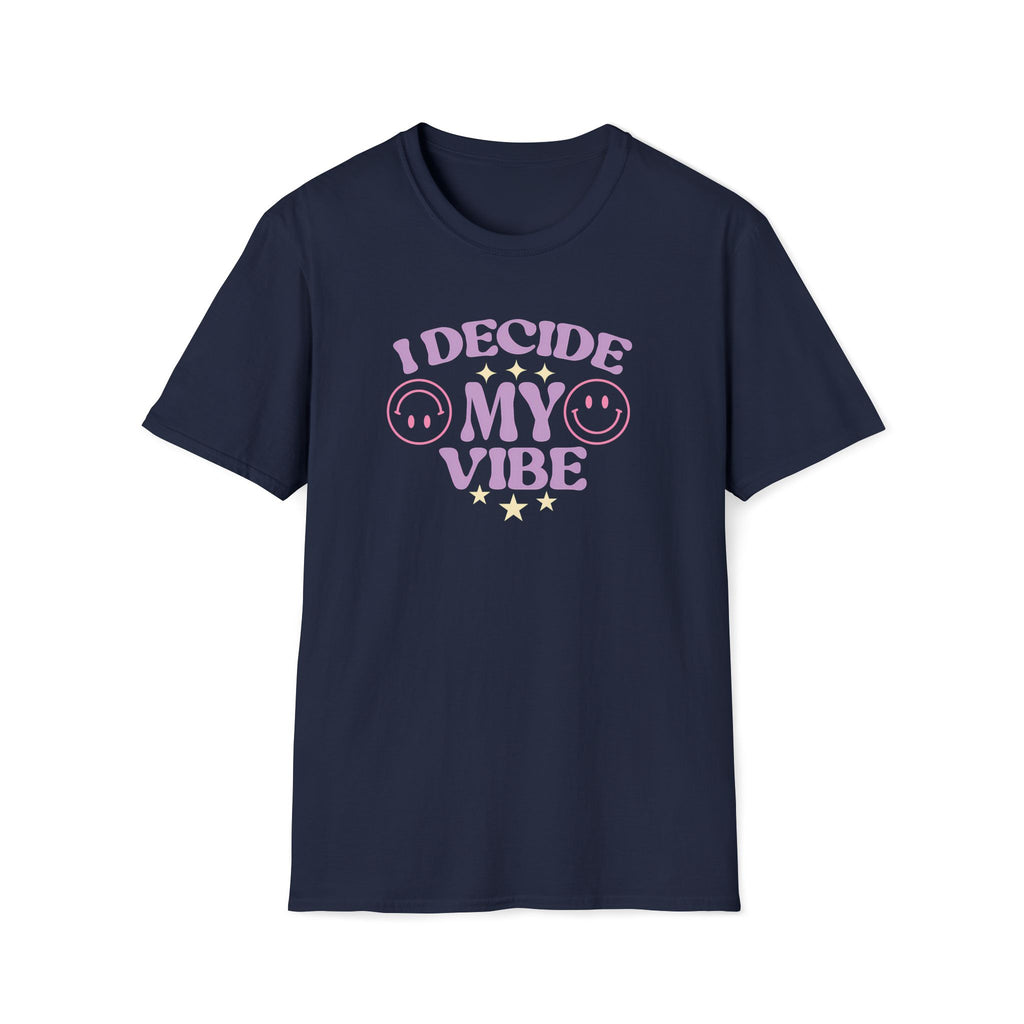 I Decide My Vibe Retro Boho T-Shirt