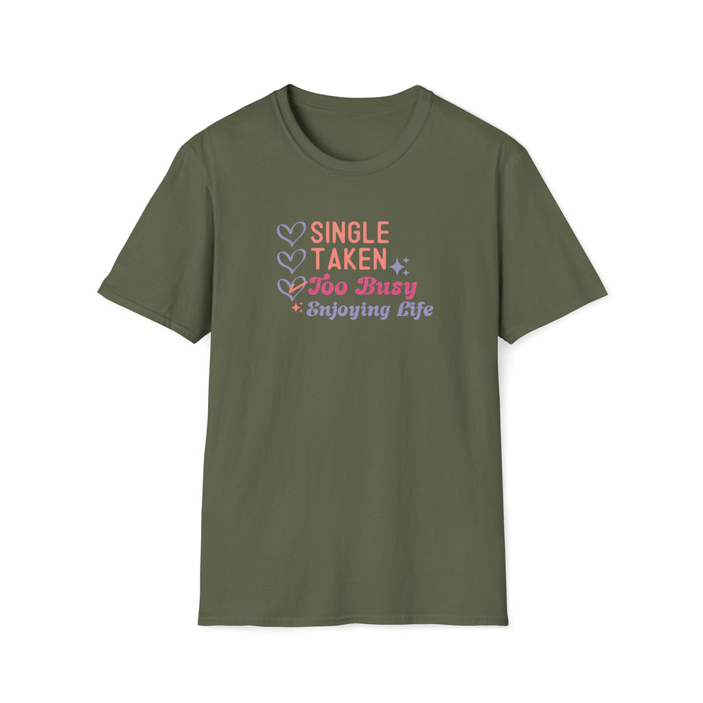 Too Busy Enjoying Life Boho T-Shirt