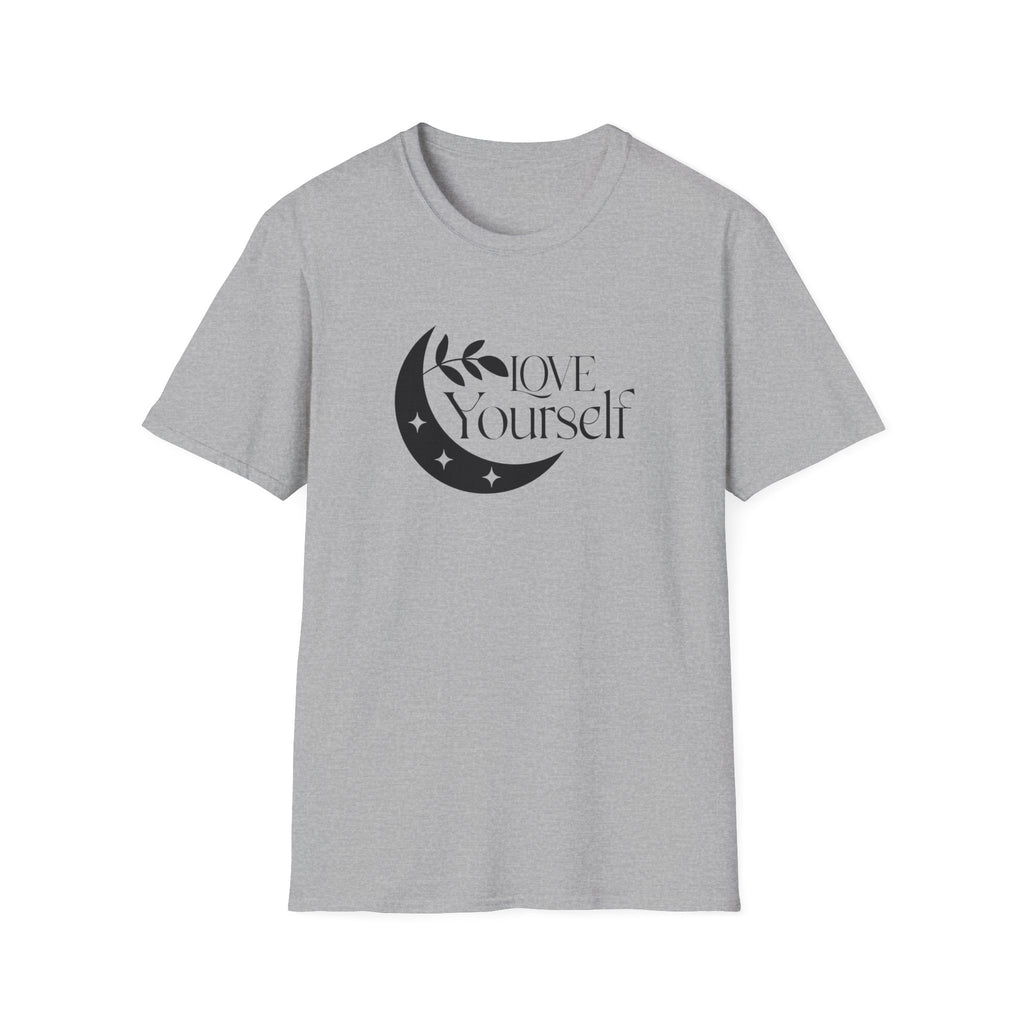 The "Love Yourself" Celestial Moon T-Shirt