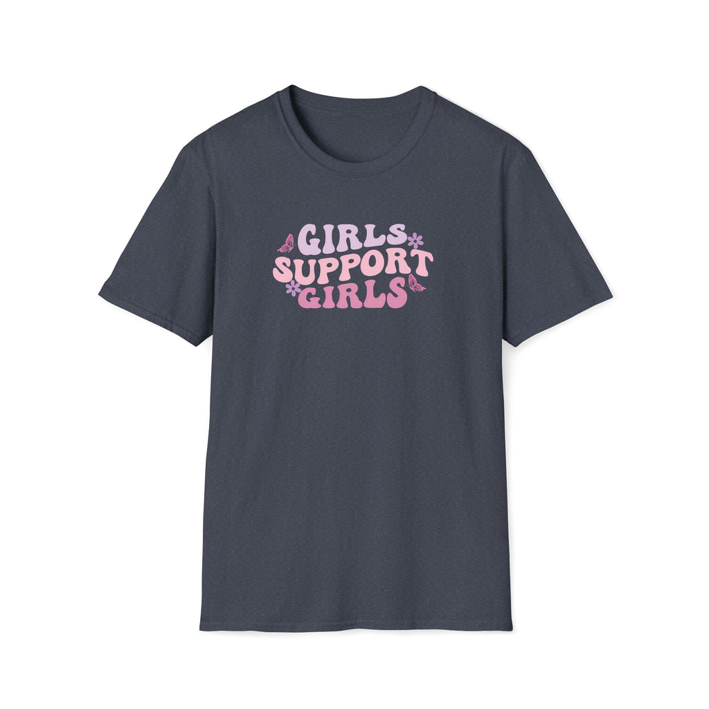 Girls Support Girls Retro Boho T-Shirt