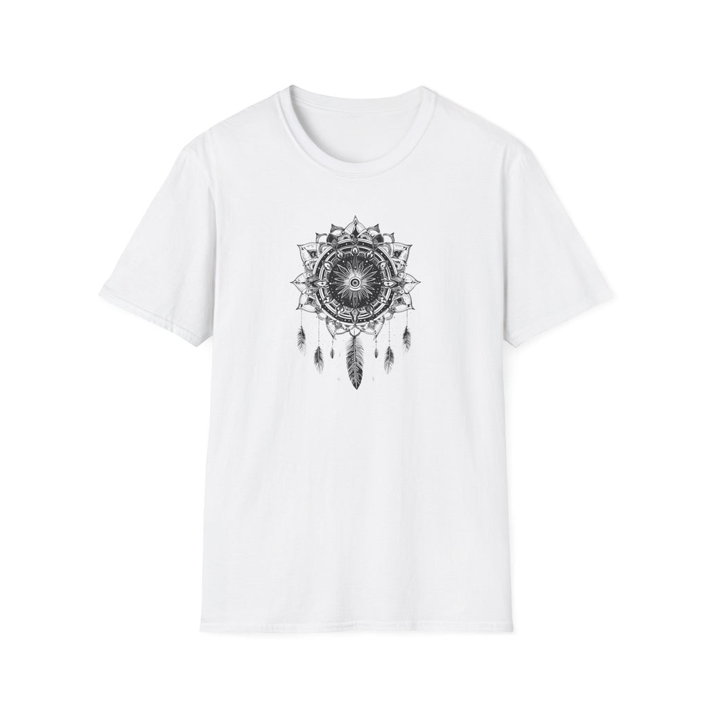 "Midnight Guardian" Dreamcatcher Mandala T-Shirt