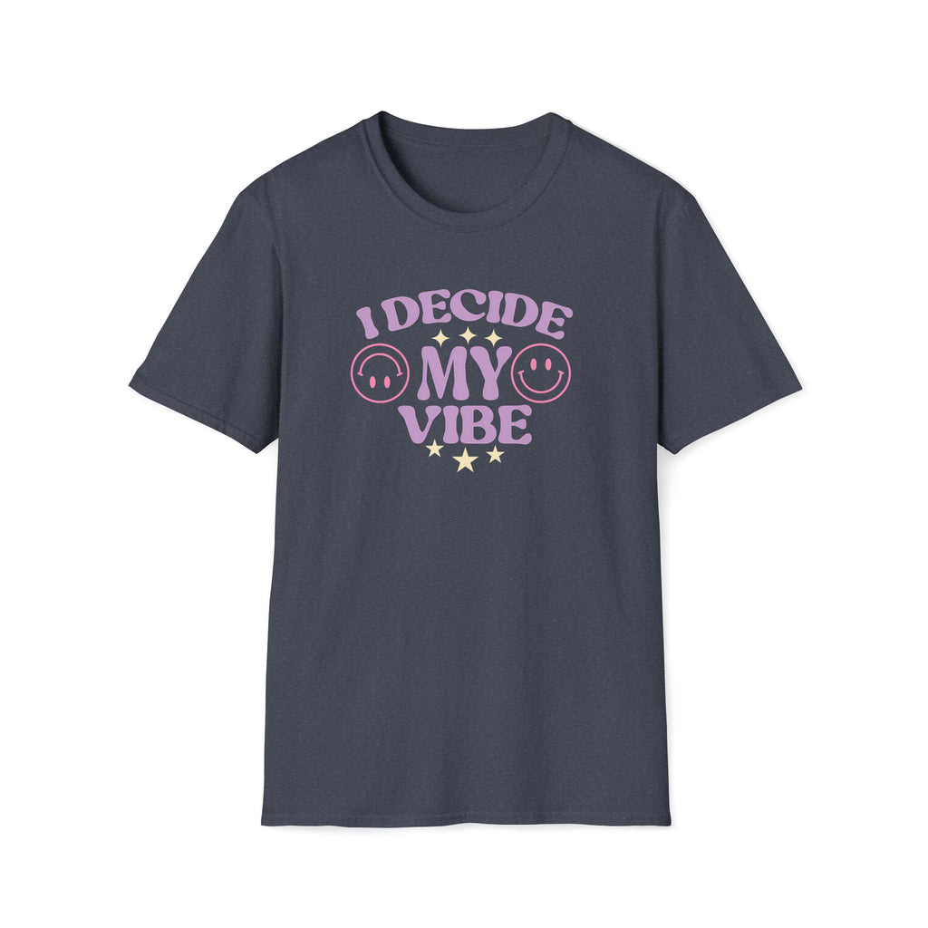 I Decide My Vibe Retro Boho T-Shirt