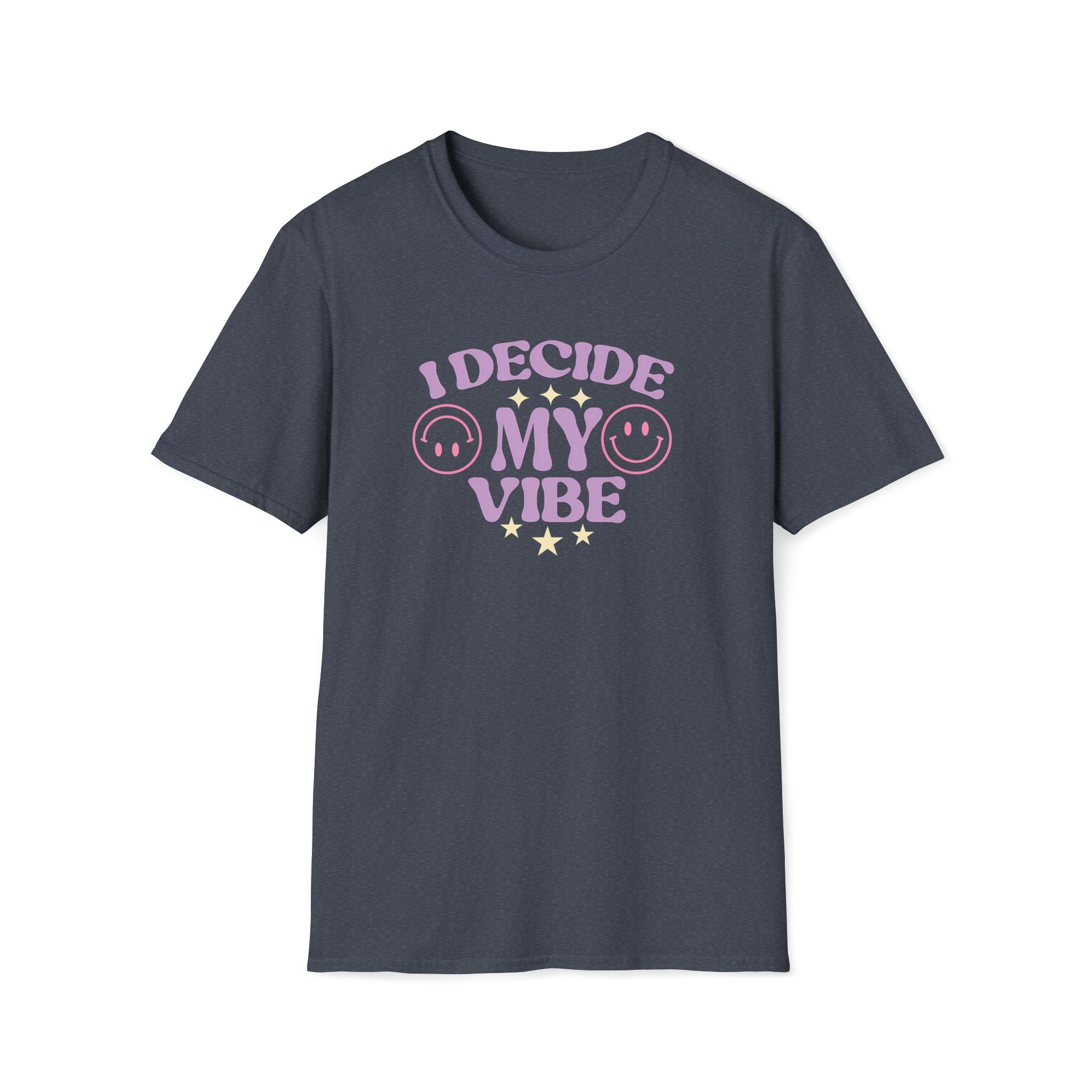 I Decide My Vibe Retro Boho T-Shirt