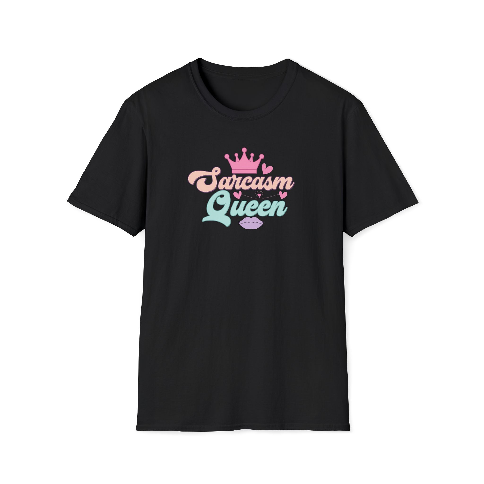 Sarcasm Queen Retro Graphic T-Shirt