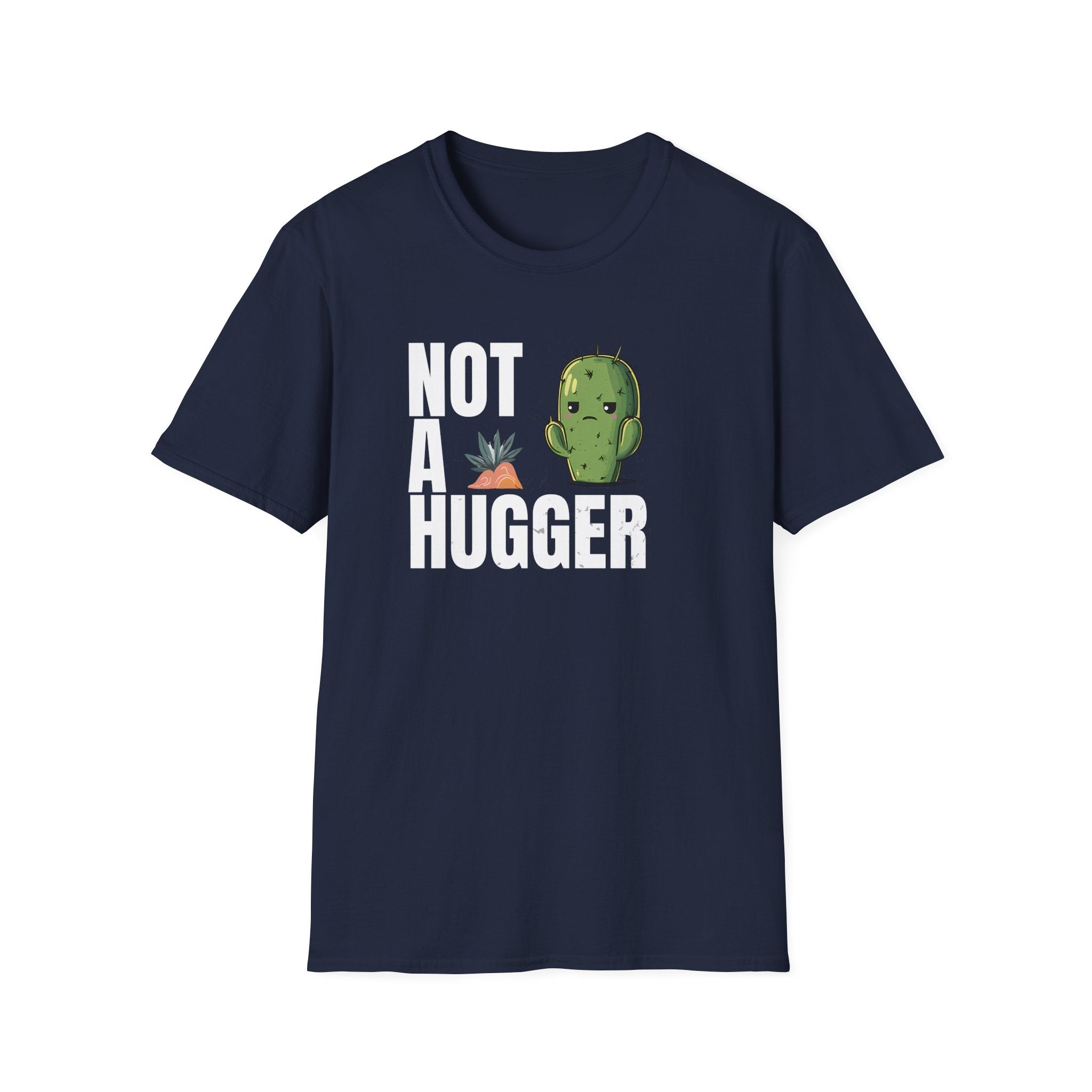 "Not a Hugger" Grumpy Cactus T-Shirt