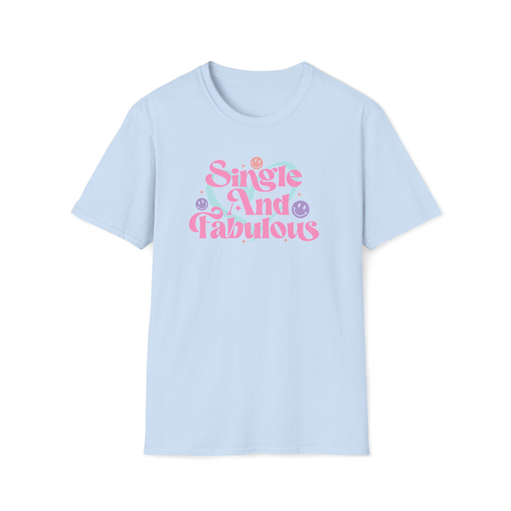 Single and Fabulous Retro Graphic T-Shirt