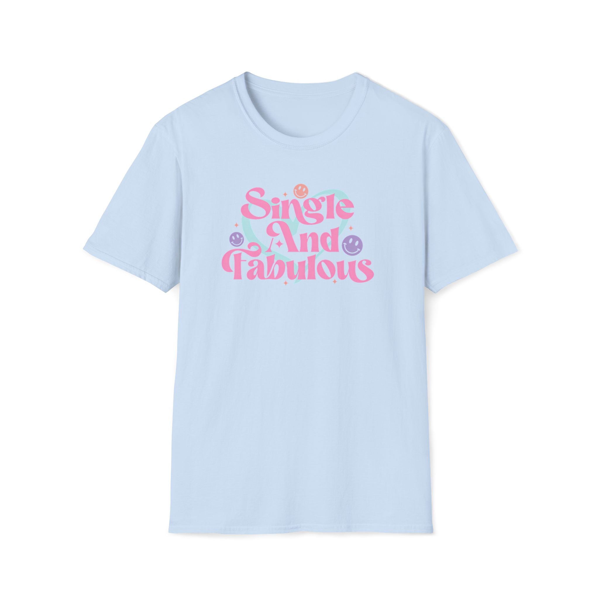 Single and Fabulous Retro Graphic T-Shirt