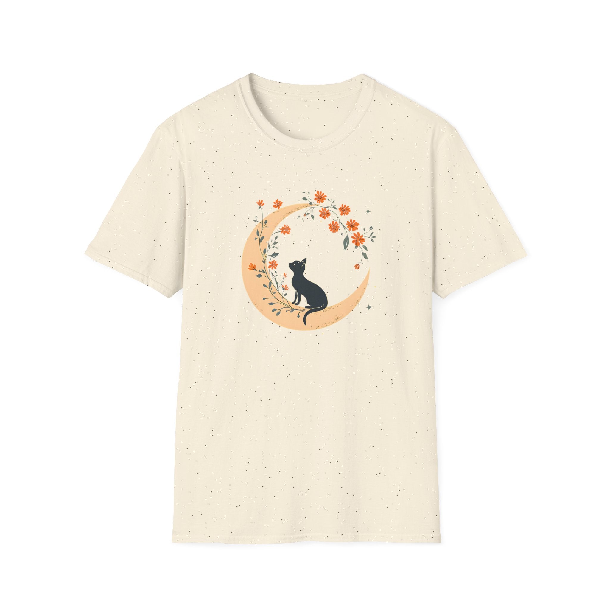"Midnight Marigold" Celestial Cat T-Shirt