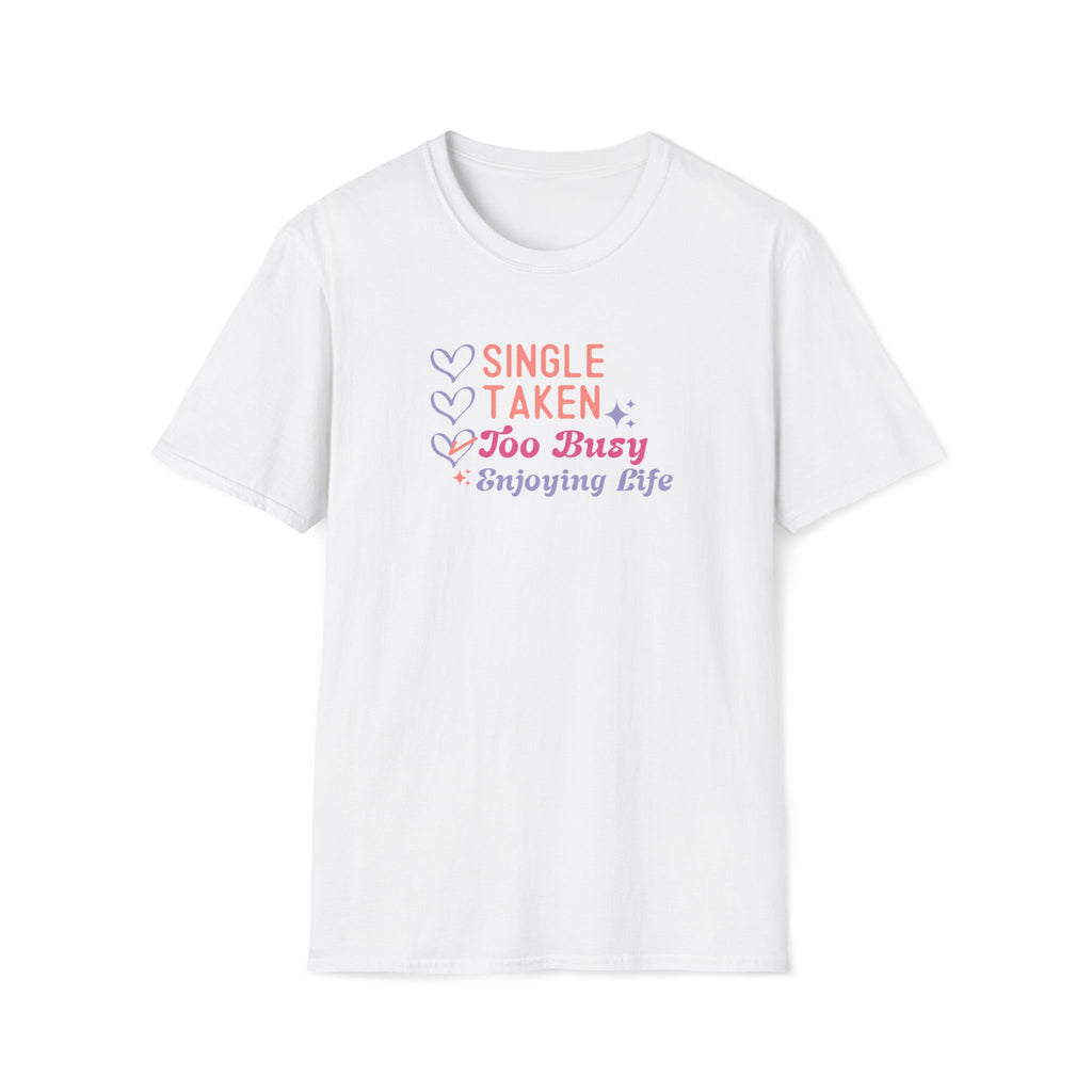 Too Busy Enjoying Life Boho T-Shirt