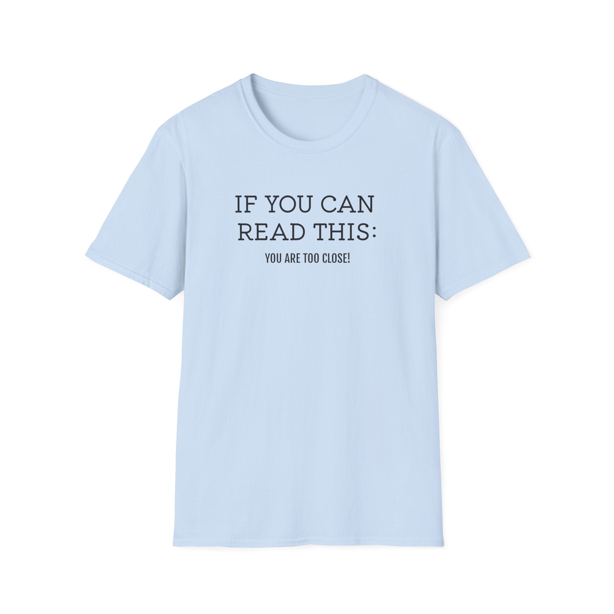 The "Personal Space" Minimalist Quote T-Shirt