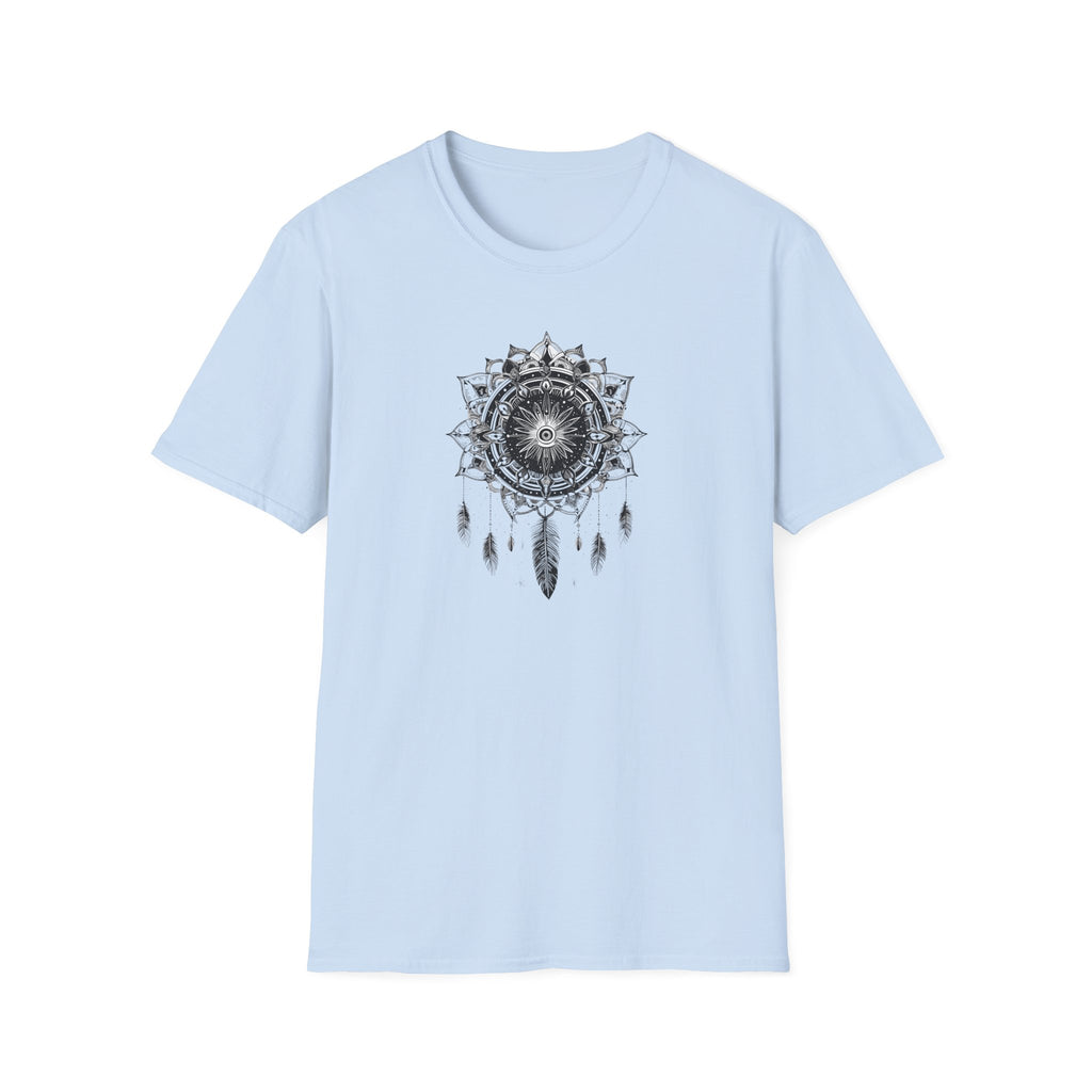 "Midnight Guardian" Dreamcatcher Mandala T-Shirt