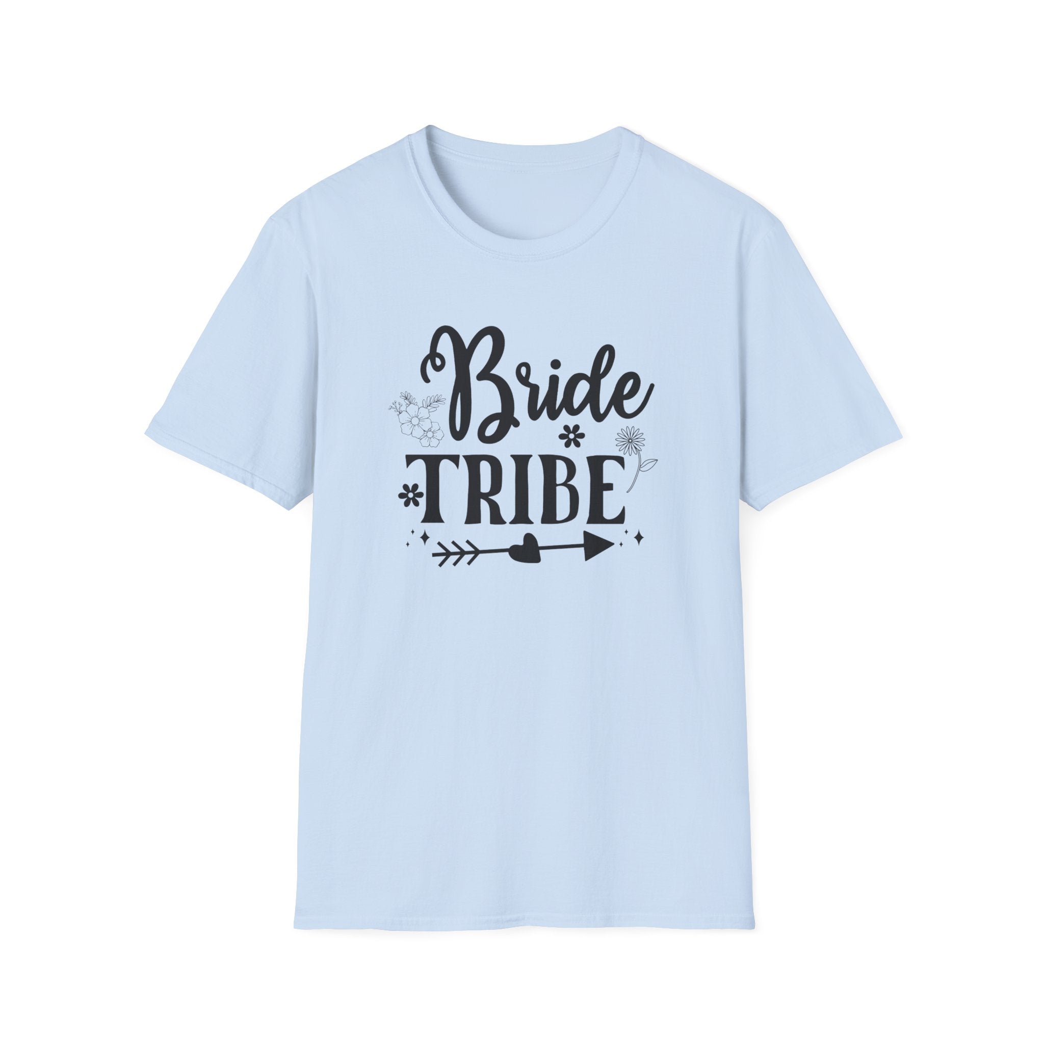 The "Bride Tribe" Rustic Floral Bachelorette T-Shirt