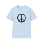 Grunge Peace Sign Boho T-Shirt