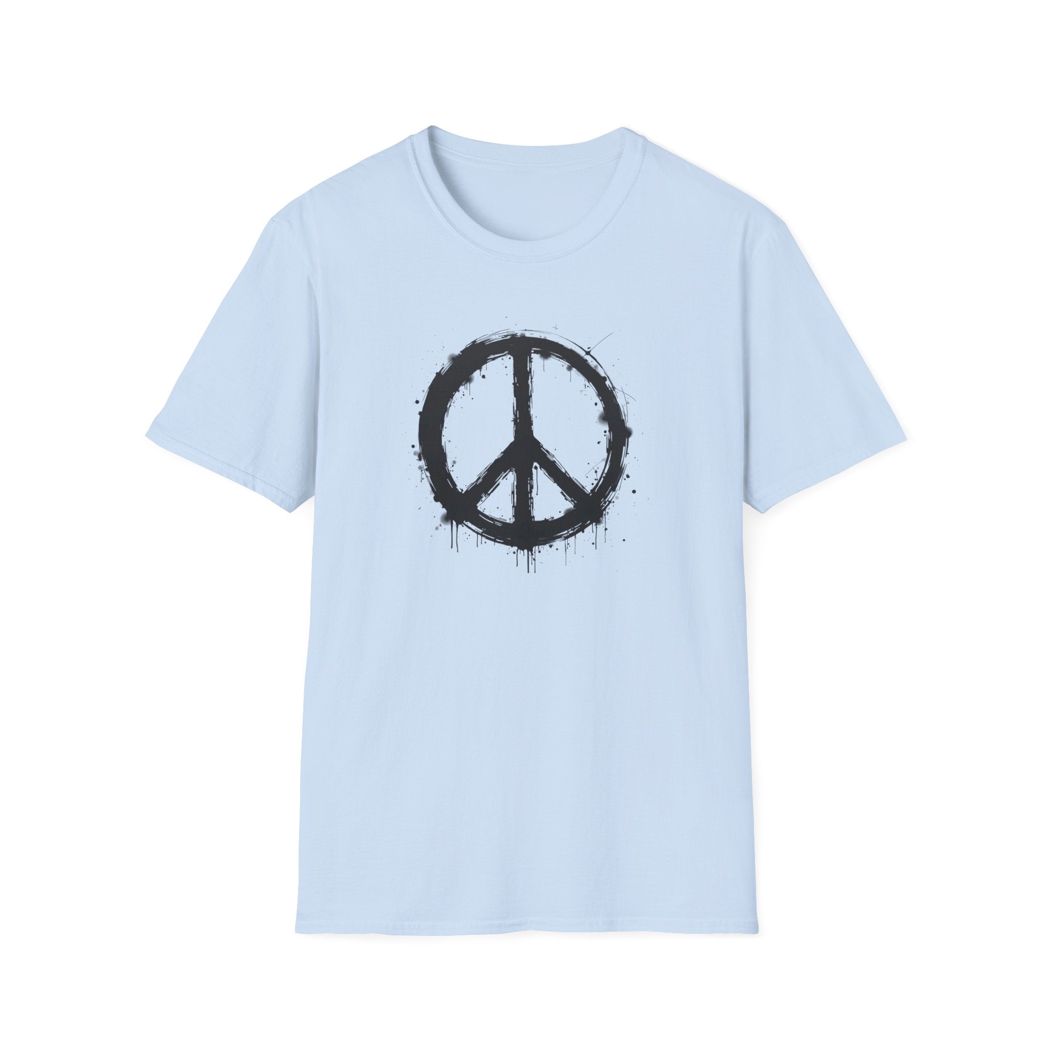 Grunge Peace Sign Boho T-Shirt