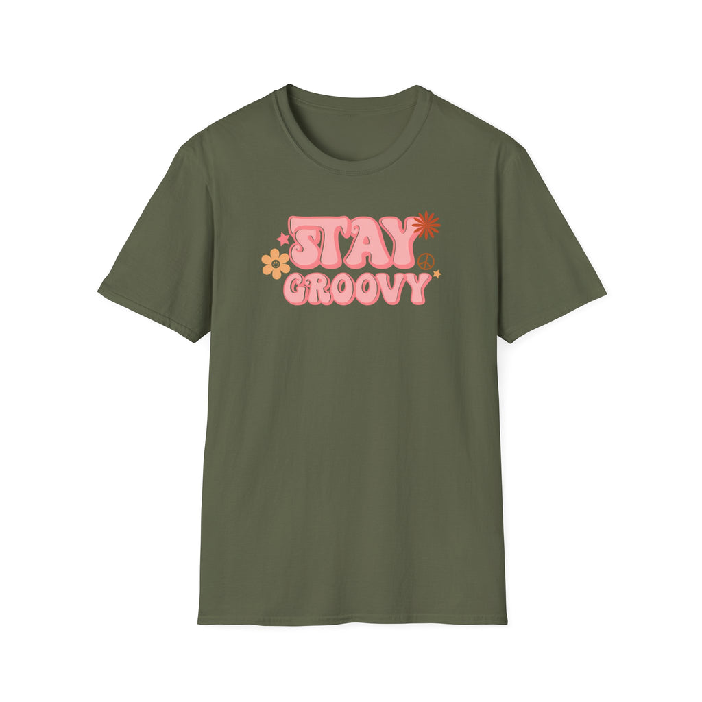 "Stay Groovy" Graphic T-Shirt