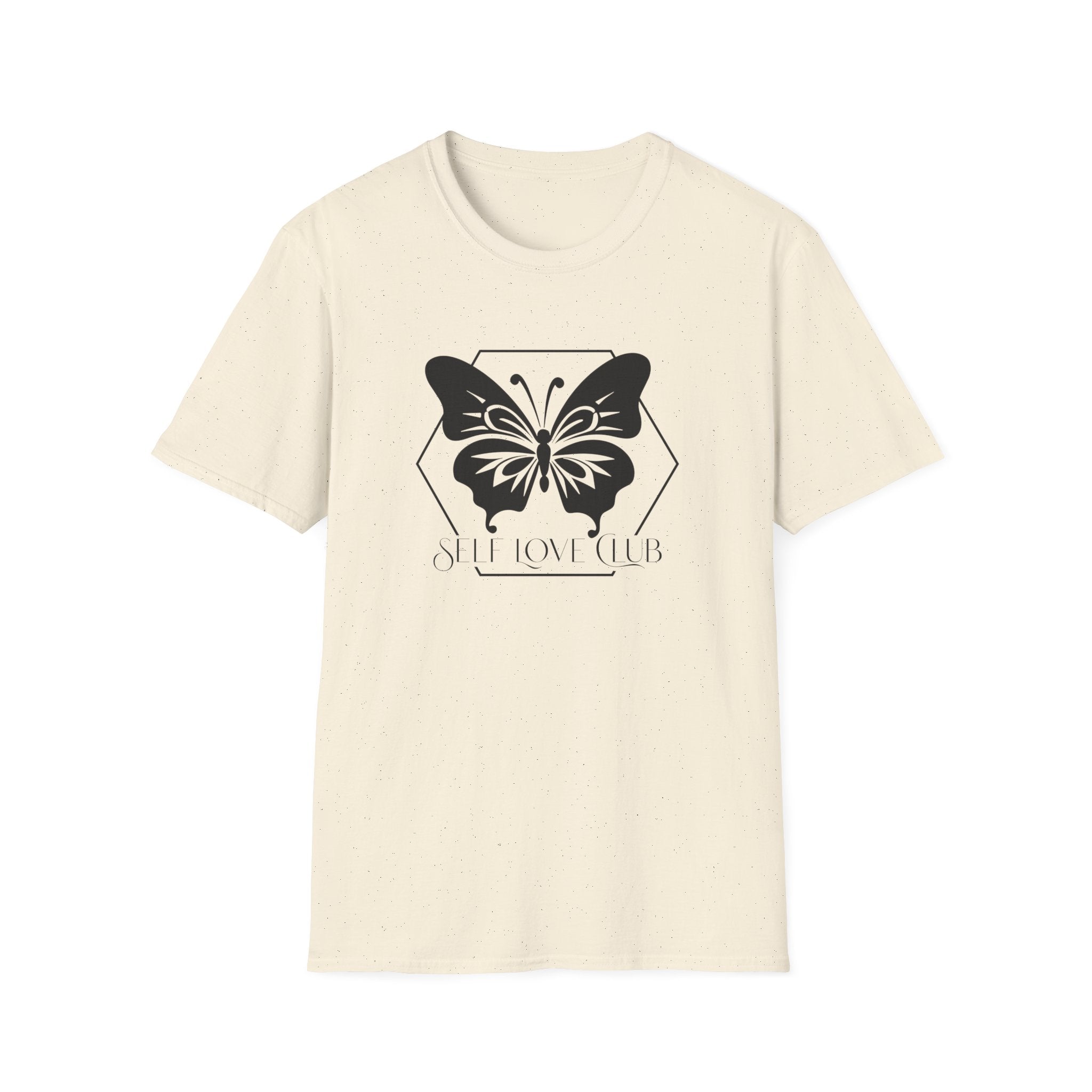 "Self Love Club" Geometric Butterfly T-Shirt