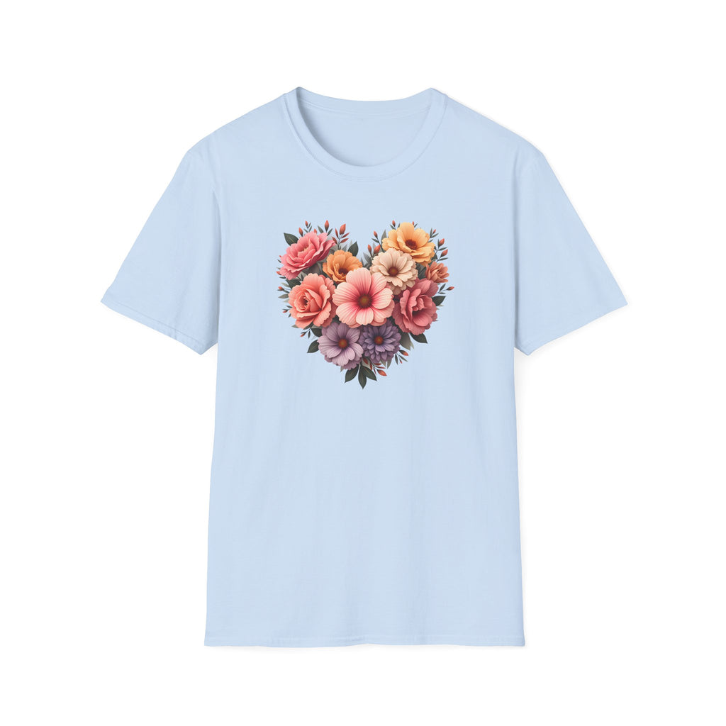 Blooming Boho Heart T-Shirt