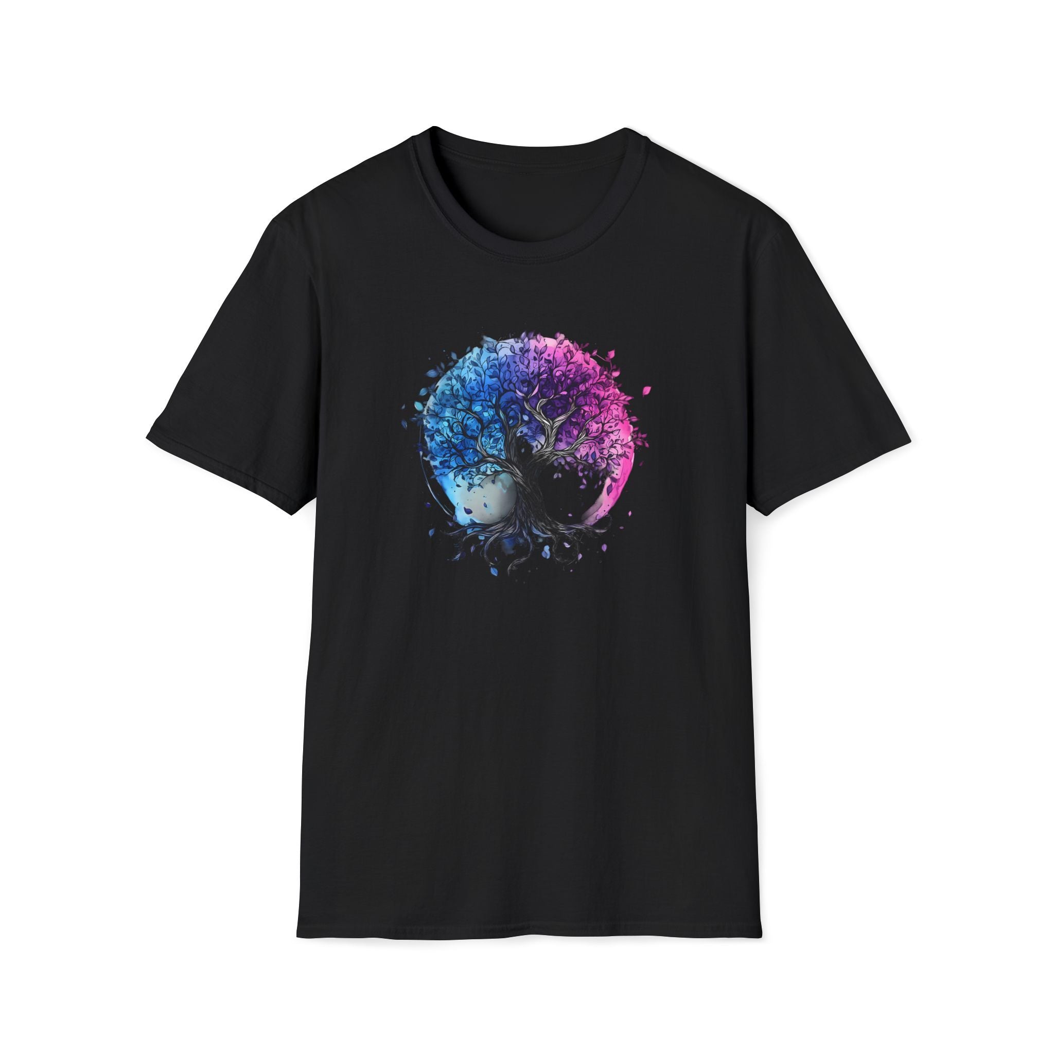 "Mystic Roots" Watercolor Tree of Life T-Shirt