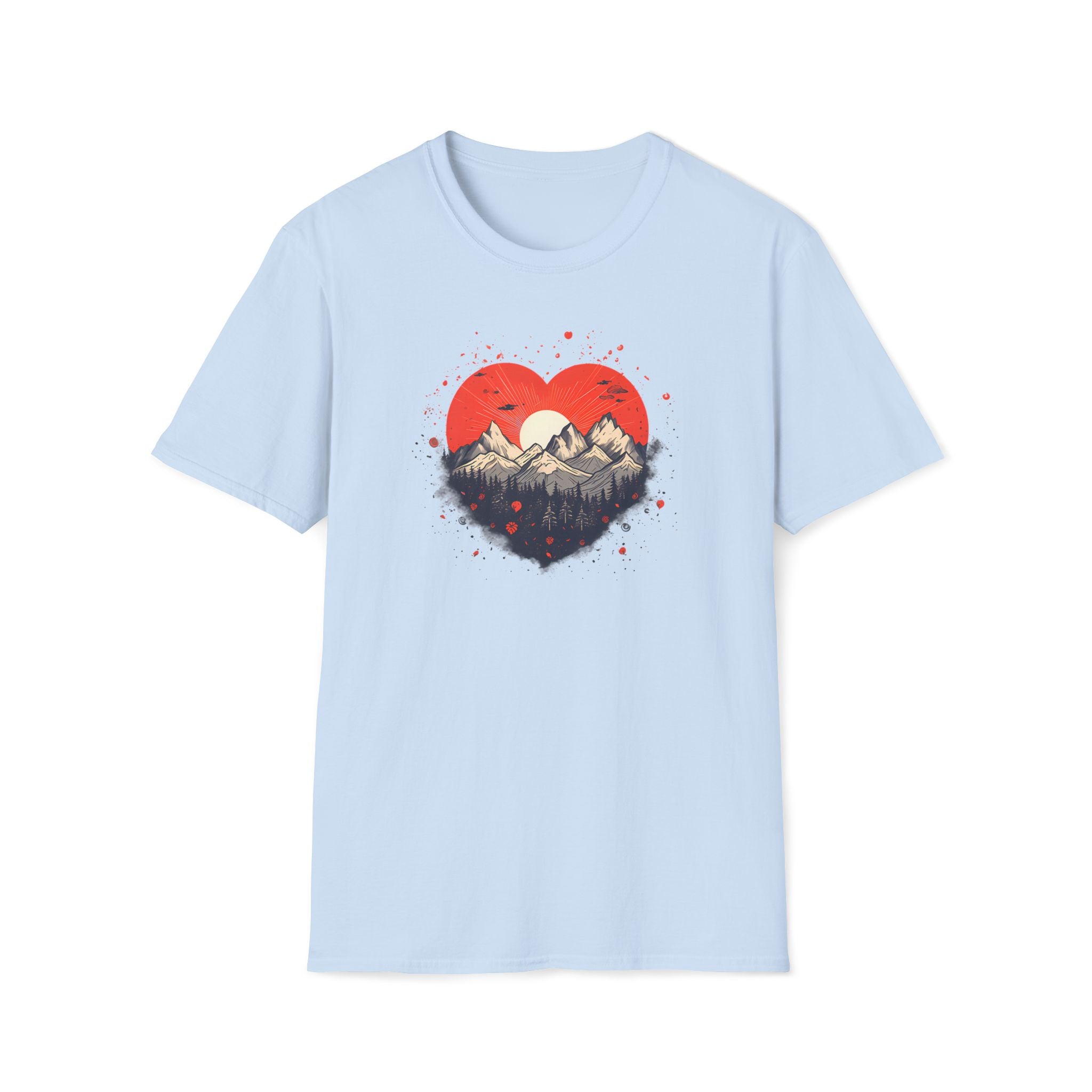 "Heart of the Mountains" Graphic T-Shirt