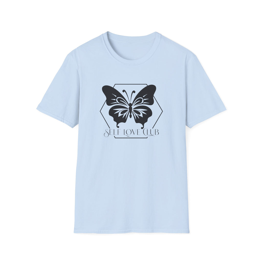 "Self Love Club" Geometric Butterfly T-Shirt