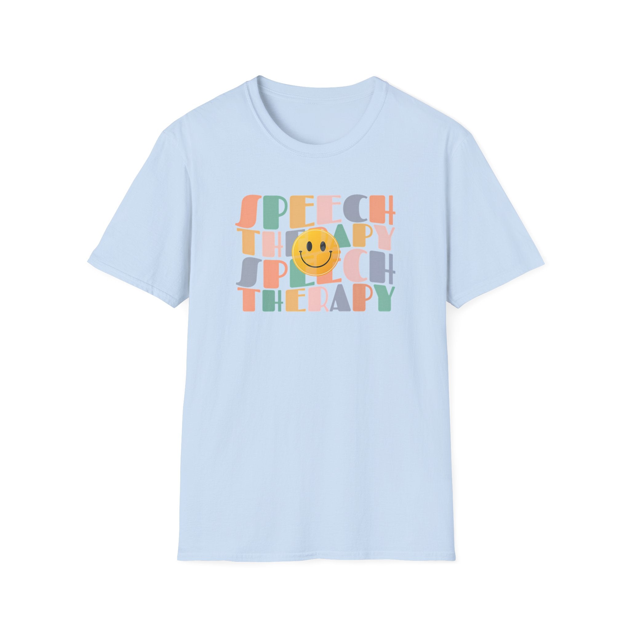"Happy Speech" Retro Groovy T-Shirt