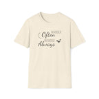 Wander Often Wonder Always Boho T-Shirt
