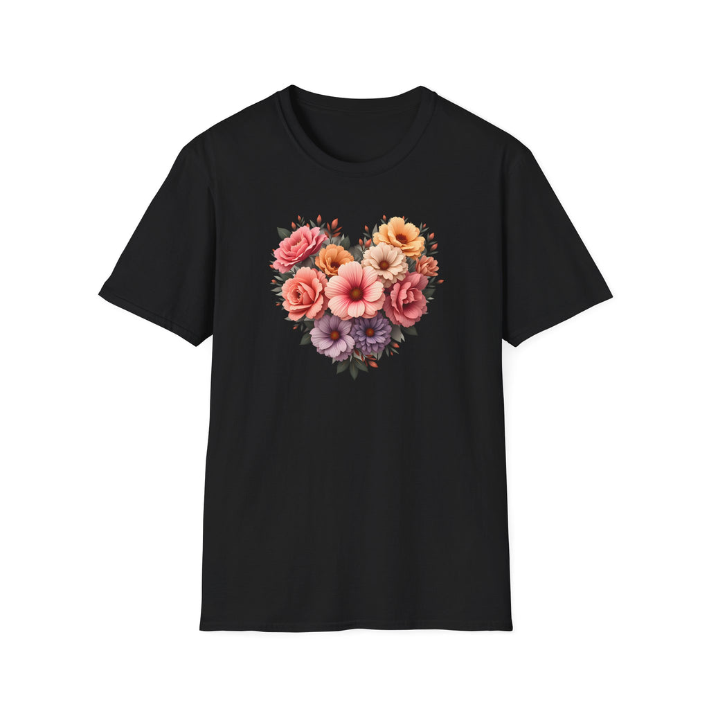 Blooming Boho Heart T-Shirt