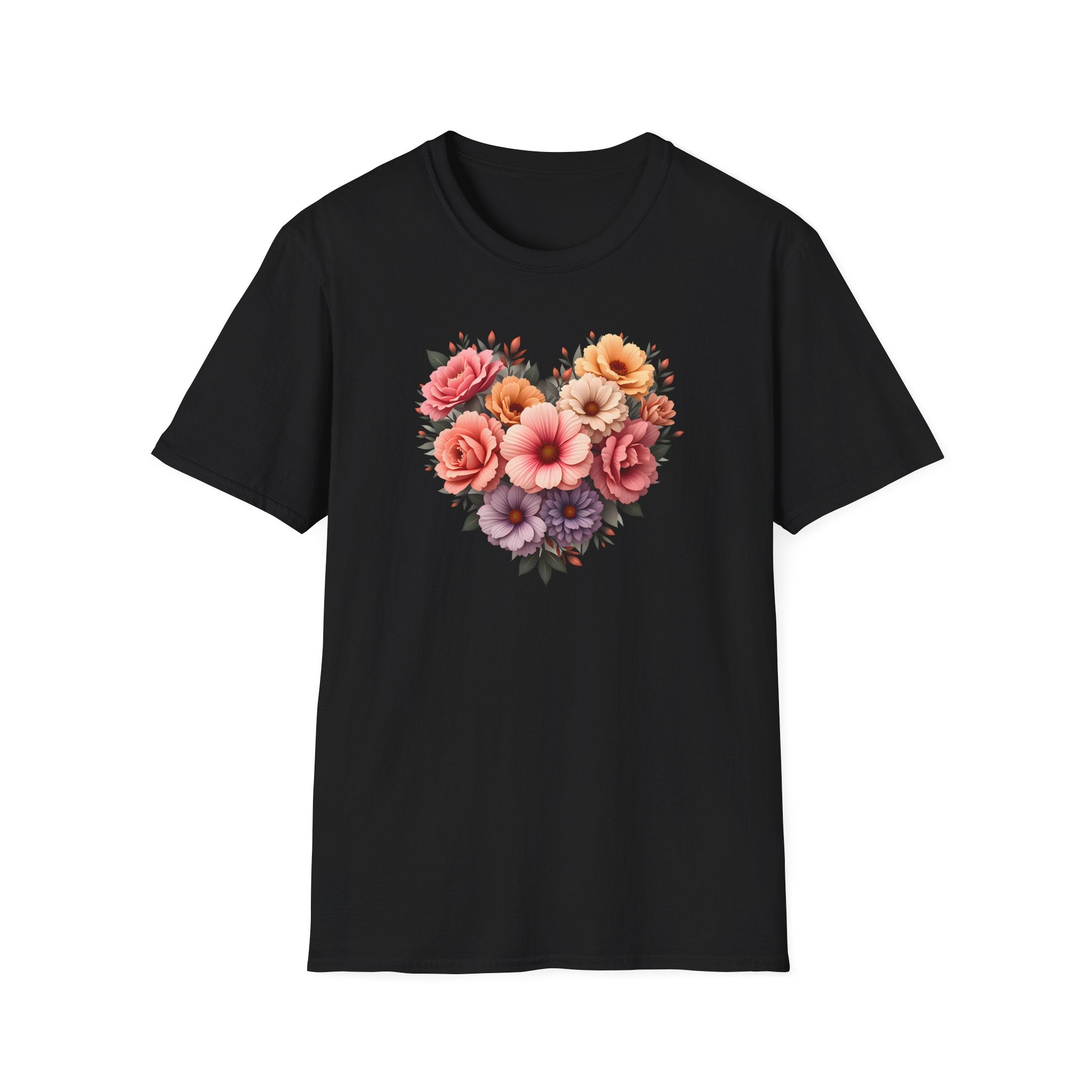 Blooming Boho Heart T-Shirt
