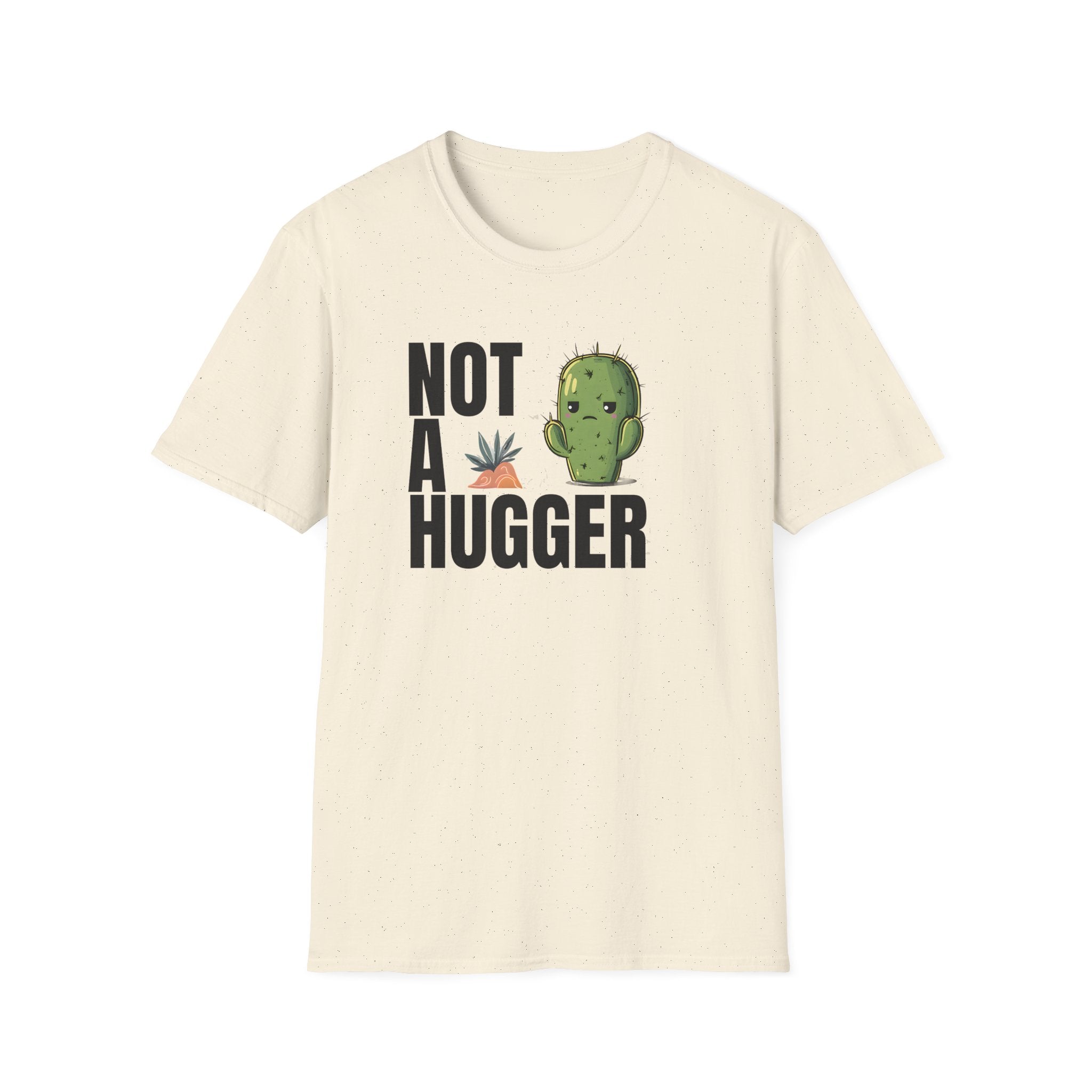 "Not a Hugger" Grumpy Cactus T-Shirt
