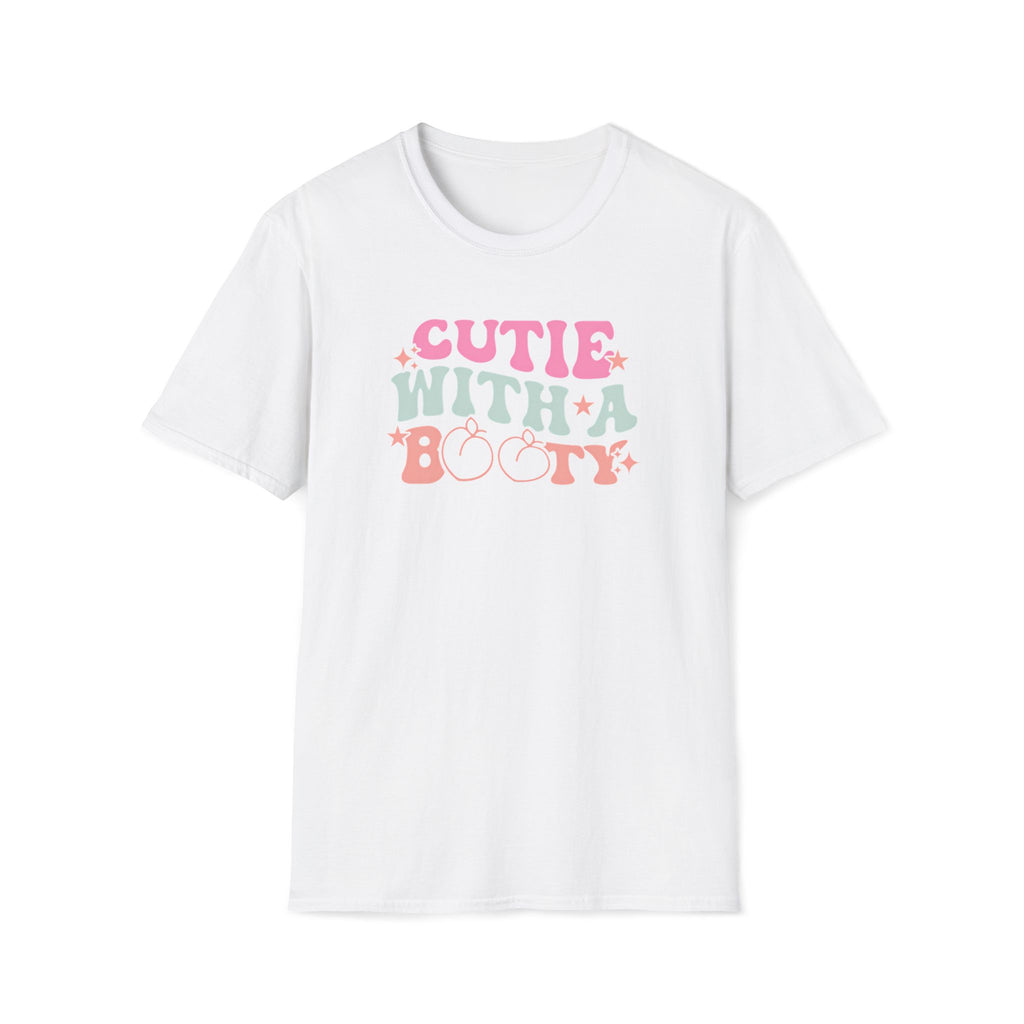 Cutie With A Booty Retro Boho T-Shirt